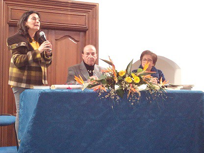 Ass. Sondra Dall'Oco nel discorso di apertura del Patto di Amicizia 